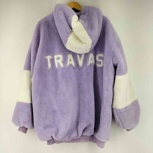 トラヴァストウキョウ TRAVAS TOKYO バックロゴファーパーカー メンズ FREE