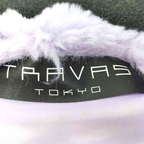 トラヴァストウキョウ TRAVAS TOKYO バックロゴファーパーカー メンズ FREE