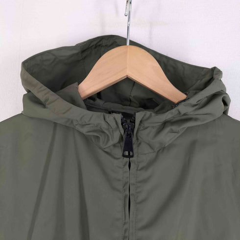 ザラ ZARA クロップドフーデッドブルゾン 裾ドローコード 短丈 レディース import:S