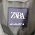 ザラ ZARA クロップドフーデッドブルゾン 裾ドローコード 短丈 レディース import:S