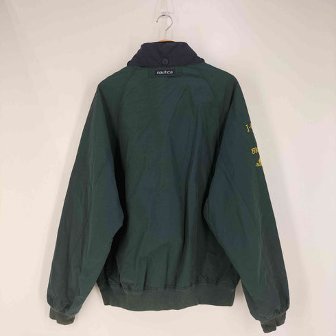 ノーティカ NAUTICA ロゴ刺繍 コットンナイロン セーリングジャケット ジップアップジャケット メンズ XXL