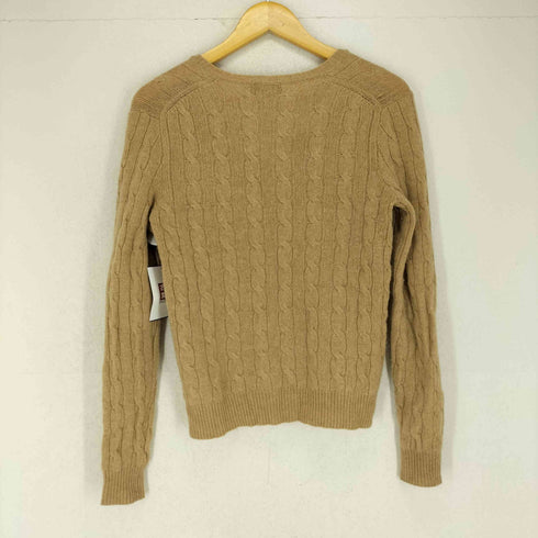 ポロラルフローレン POLO RALPH LAUREN ポニー刺繍 ウールカシミヤVネックエセーター レディース SP