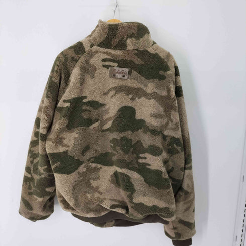 カベラス Cabela's 90s 00s カモフラ ボア フリースジャケット 迷彩 メンズ 2xl