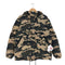 ザラ ZARA SRPLS CM PFF JKT/01 サープラス カモ柄 リップストップ フーデッド ダウンジャケット メンズ import:S