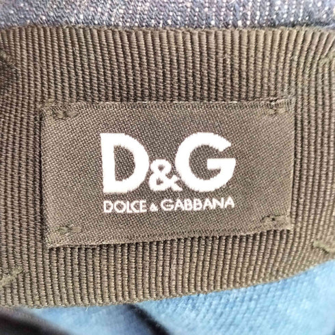 ディーアンドジー D&G 花柄 デニム ミニスカート レディース EUR:38