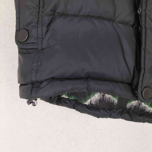 ポールスミスジーンズ Paul Smith JEANS 裏地柄 フーデッドダウンベスト メンズ M