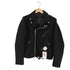 ユナイテッドアローズグリーンレーベルリラクシング UNITED ARROWS green label relaxing メルトンウール ダブルライダースジャケット メンズ JPN:M