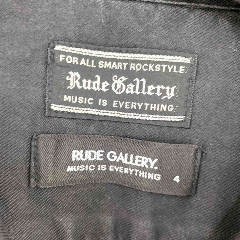 ルードギャラリー RUDE GALLERY in a Back Stage チェーンステッチ オープンカラーシャツ メンズ JPN:4