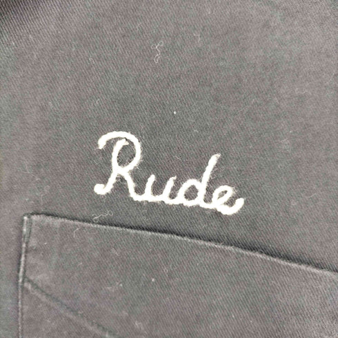 ルードギャラリー RUDE GALLERY in a Back Stage チェーンステッチ オープンカラーシャツ メンズ JPN:4