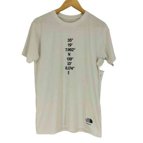 ザノースフェイス THE NORTH FACE KAMAKURA 緯度経度 プリントTシャツ メンズ XL
