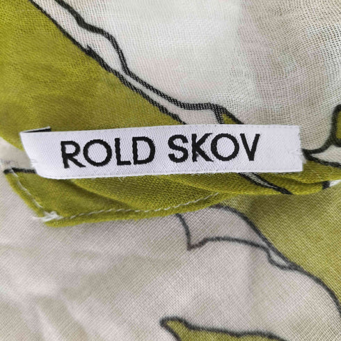 ROLD SKOV 総柄スカーフ メンズ