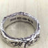 THE OUZE French Lace Band 925刻印 デザインリング メンズ 15号