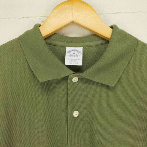 ブルックスブラザーズ BROOKS BROTHERS ロゴ刺繍 ポロシャツ メンズ import:M