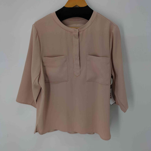 アンコキーヌ anne coquine L/S クルーネックトップスセットアップ レディース M