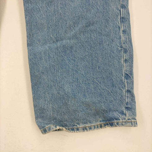 ザラ ZARA ワイドデニムパンツ ダメージ加工 メンズ US:28-29