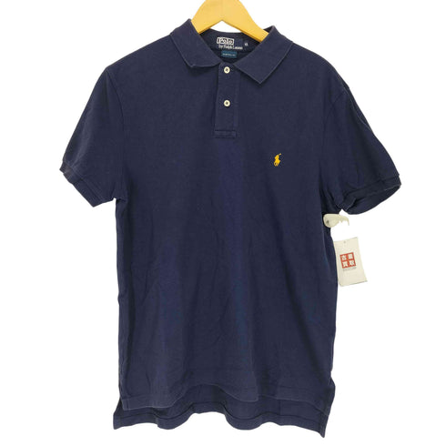 ポロバイラルフローレン Polo by RALPH LAUREN CUSTOM FIT ポニー刺繍ロゴ ポロシャツ メンズ LL