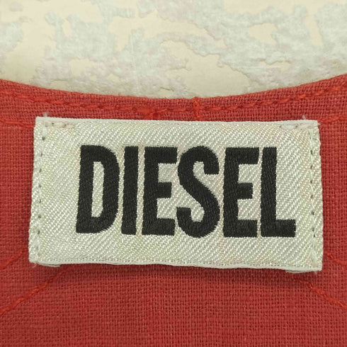 ディーゼル DIESEL 90~00S リングベルトショルダーデザインメッシュキャミワンピース レディース JPN:XS