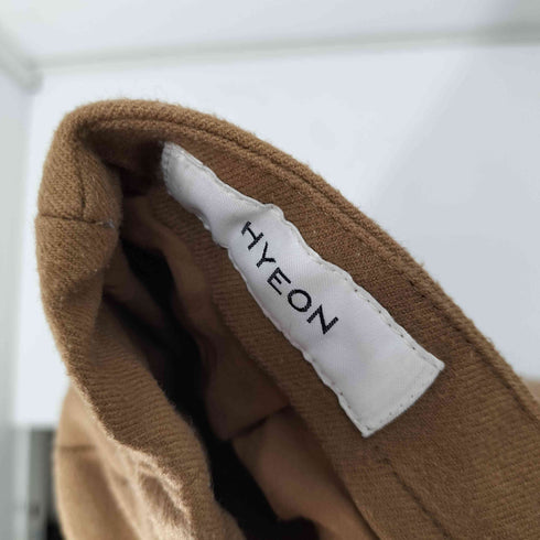 hyeon 23aw 2タック テーパードパンツ レディース JPN:S