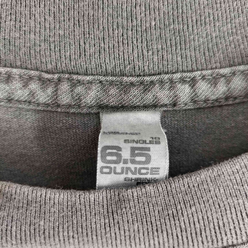 ロサンゼルスアパレル Los Angeles Apparel 6.5oz Garment Dye CrewNeck T スミクロ メンズ JPN:L