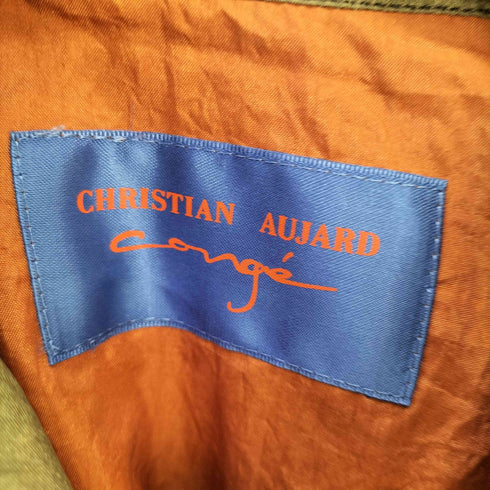 クリスチャンオジャール CHRISTIAN AUJARD フーデッド アノラックジャケット 裾ドローコード メンズ