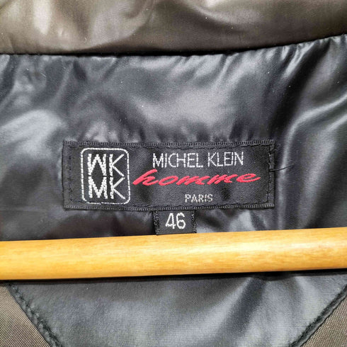 ミッシェルクランオム MICHEL KLEIN HOMME ジップアップ ダウンジャケット メンズ JPN:46