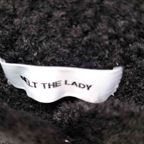 メルトザレディ Melt the lady ドローコードデザインニットカーディガン レディース FREE