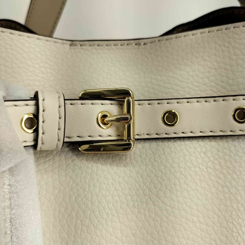 マイケルコース Michael Kors Emilia Large Leather East West Tote Buckle Bag Buttercup レザートートバック レディース