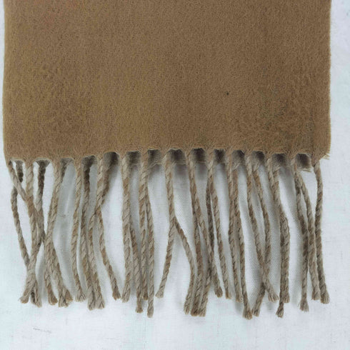 CASHMERE MIXED フリンジマフラー メンズ