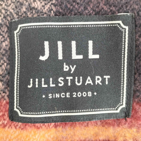 ジルバイジルスチュアート JILL by JILLSTUART チェック柄フリンジマフラー レディース