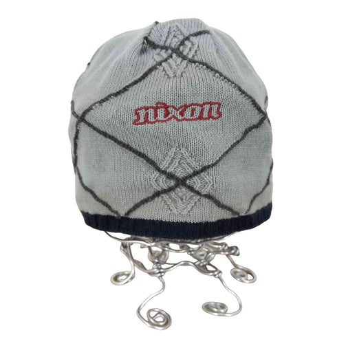 ニクソン NIXON 総柄ニットキャップ メンズ