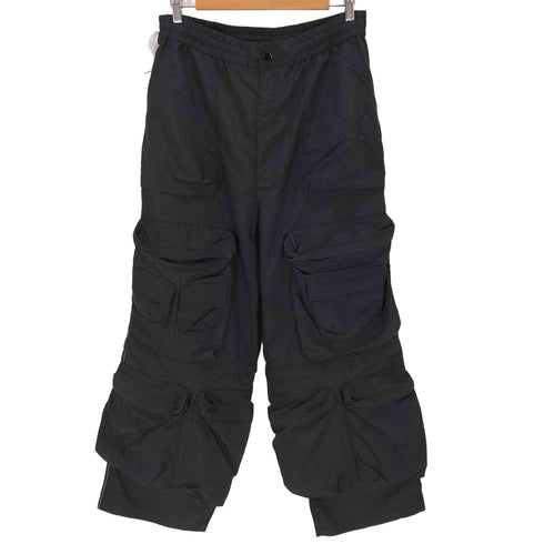 ディーゼル DIESEL P-Staind ナイロンカーゴパンツ ブラック メンズ 48
