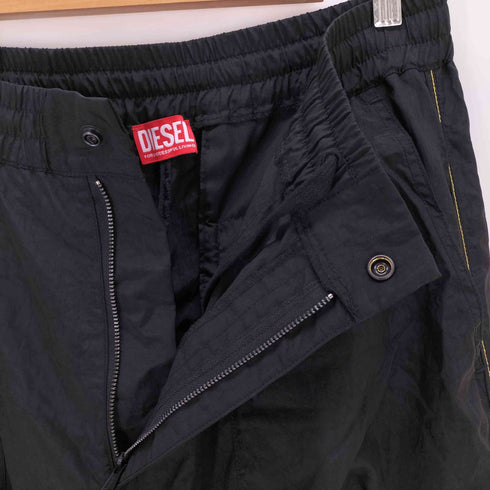 ディーゼル DIESEL P-Staind ナイロンカーゴパンツ ブラック メンズ 48