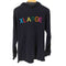 エクストララージ XLARGE フロント刺繍 ワッフルプルオーバーパーカー メンズ import:L