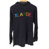 エクストララージ XLARGE フロント刺繍 ワッフルプルオーバーパーカー メンズ import:L