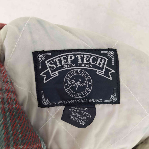 STEP TECH 裏地キルティング シャツジャケット メンズ import:M