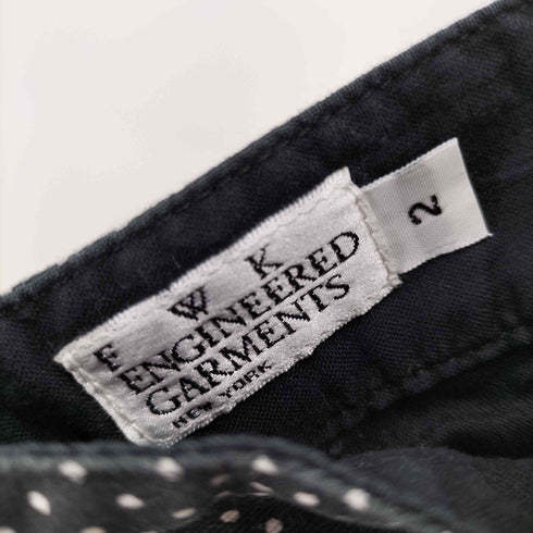 エンジニアードガーメンツ Engineered Garments 初期タグ ドット ストレートパンツ メンズ JPN:2