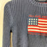 ポロジーンズカンパニーラルフローレン POLO JEANS COMPANY RALPH LAUREN 星条旗 コットンニット レディース import:L