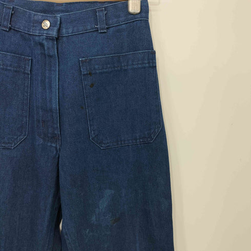 ユーエスネイビー U.S.NAVY 70S SEAFARER セーラーデニムパンツ レディース