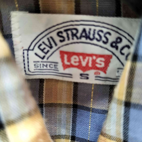 リーバイス Levis 70S L/S チェックウエスタンシャツ メンズ