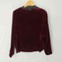ローレンラルフローレン LAUREN RALPH LAUREN L/S ベロアトップス レディース import:L