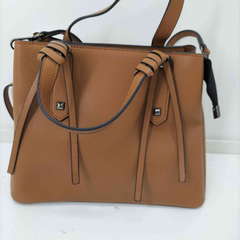 2WAY フェイクレザーショルダーバッグ レディース