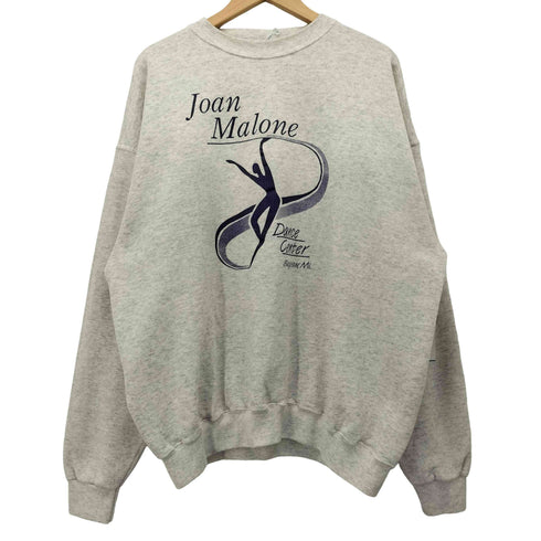 ソフェシャツ SOFFE SHIRTS 90S USA製 DANCE CENTER 両面プリント クルーネックスウェット メンズ JPN:XL