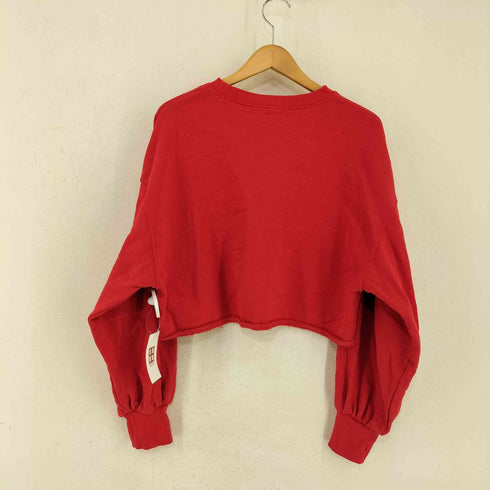 フリークスストア FREAKS STORE 23AW ロゴ パフスリーブ スウェット レディース FREE