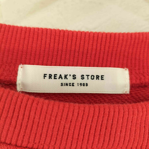 フリークスストア FREAKS STORE 23AW ロゴ パフスリーブ スウェット レディース FREE