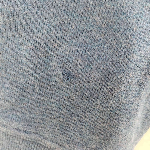 ポロラルフローレン POLO RALPH LAUREN スモールポニー刺繍 ハーフジップ コットンリブニット メンズ import:XL