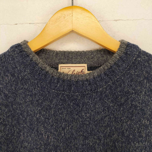 ウールリッチ WOOLRICH クルーネックウールニット メンズ import:L