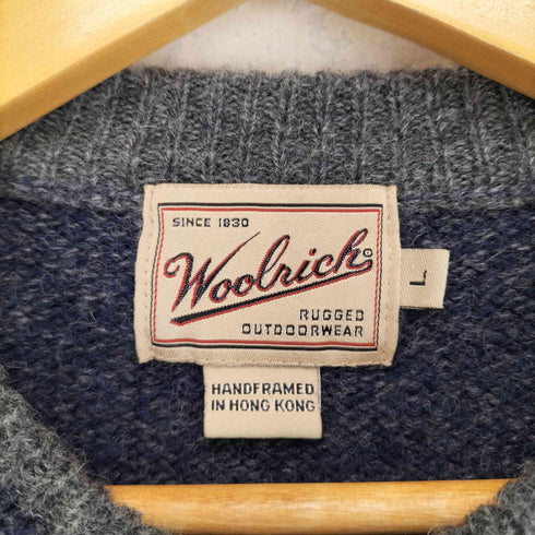 ウールリッチ WOOLRICH クルーネックウールニット メンズ import:L