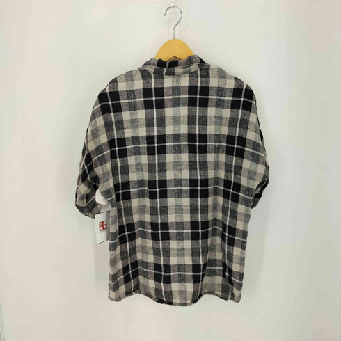 チコズデザイン CHICOS DESIGN 90S リネン100% S/S シャツ レディース JPN:1