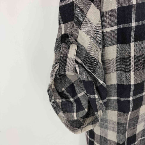 チコズデザイン CHICOS DESIGN 90S リネン100% S/S シャツ レディース JPN:1