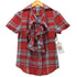 ヴィヴィアンウエストウッドレッドレーベル Vivienne Westwood RED LABEL チェック柄 フリルデザイン S/S シャツ レディース 3